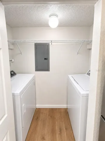 Laundry room closet