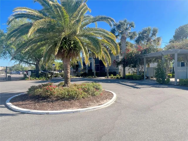 Gated entry to Cabana Key