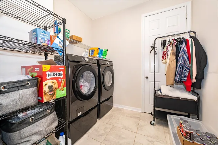 Spacious and functional laundry area designed with everyday convenience in mind.
