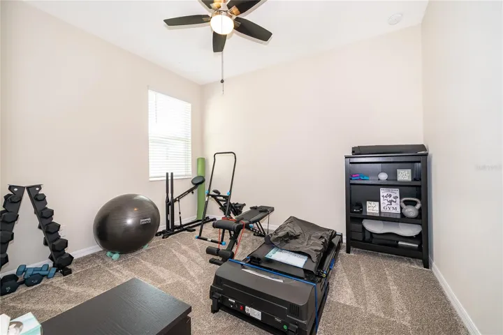 Versatile bedroom space designed to accommodate a variety of lifestyle needs.