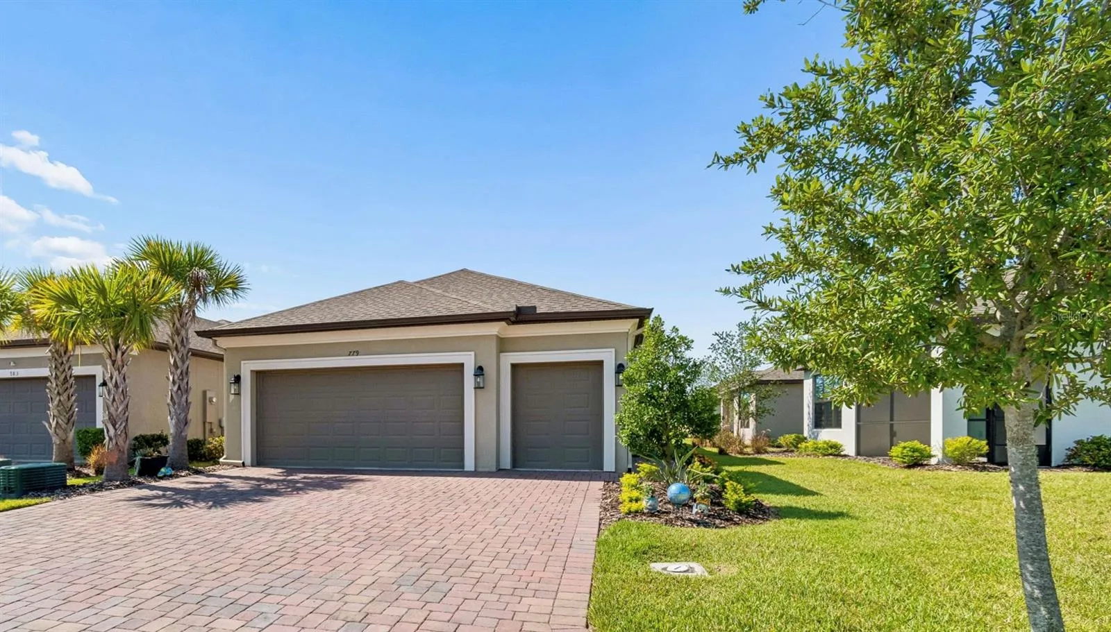 WIDE DRIVEWAY