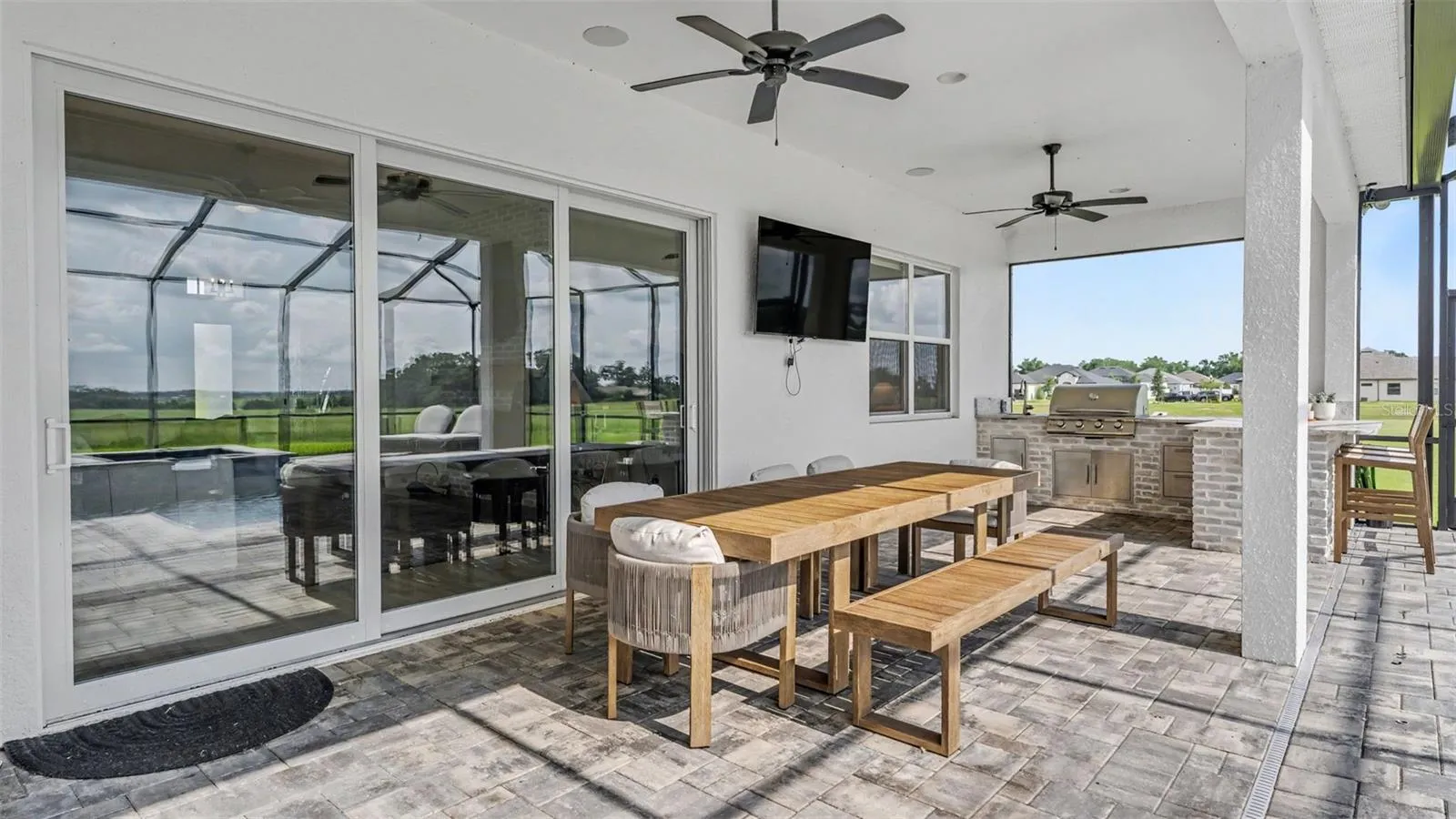 Rear Patio