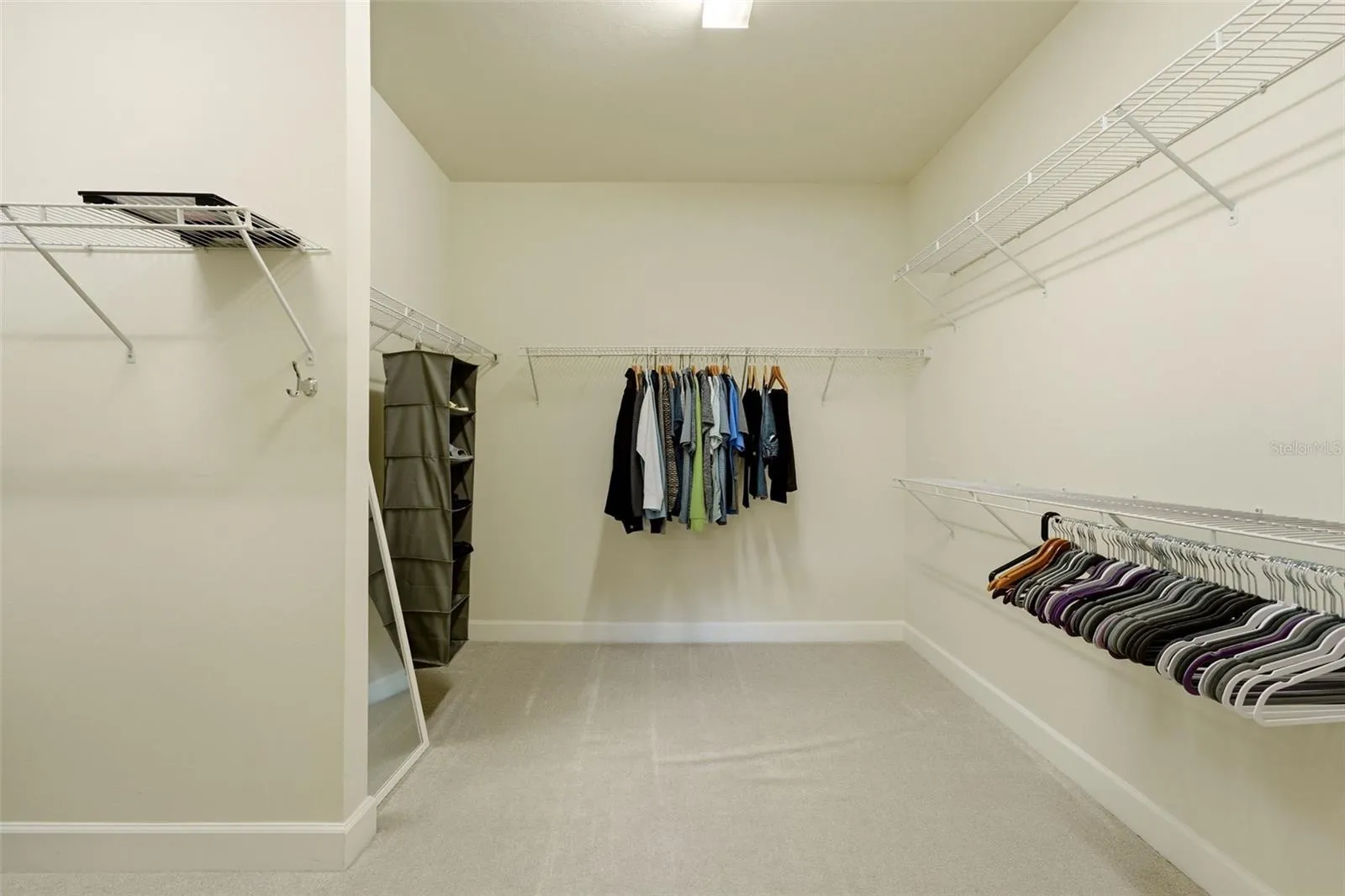 Primary walk-in Closet