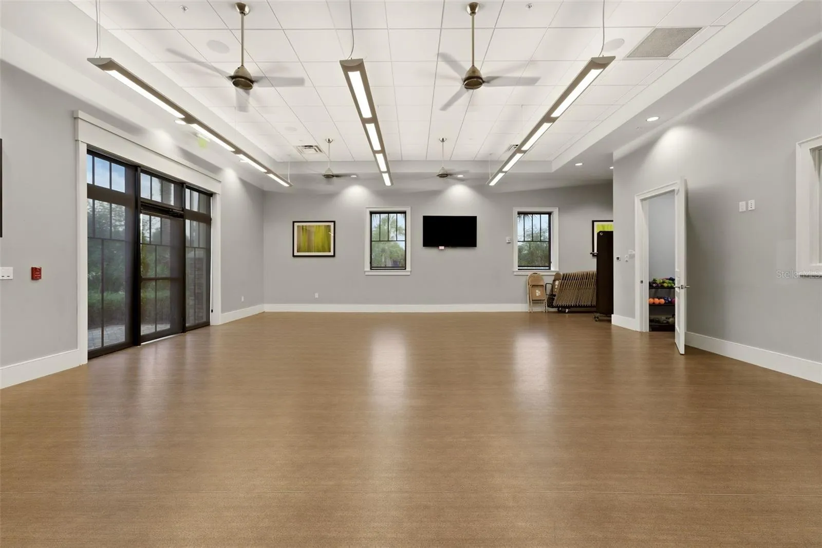 Clubhouse Yoga room