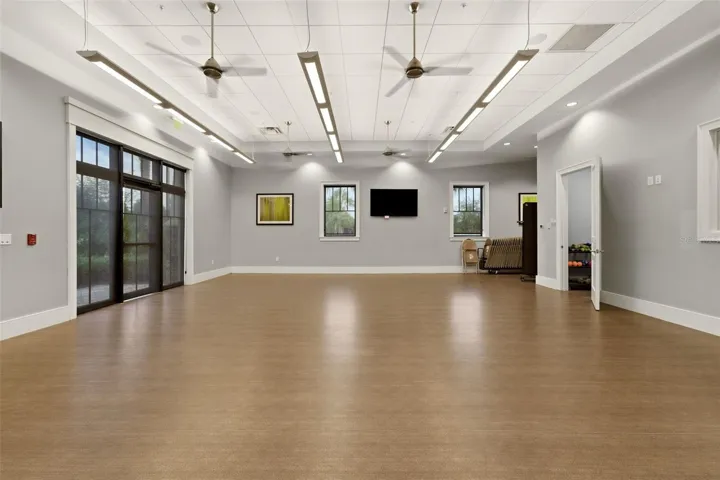 Clubhouse Yoga room