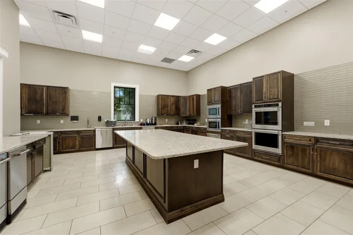 Clubhouse kitchen
