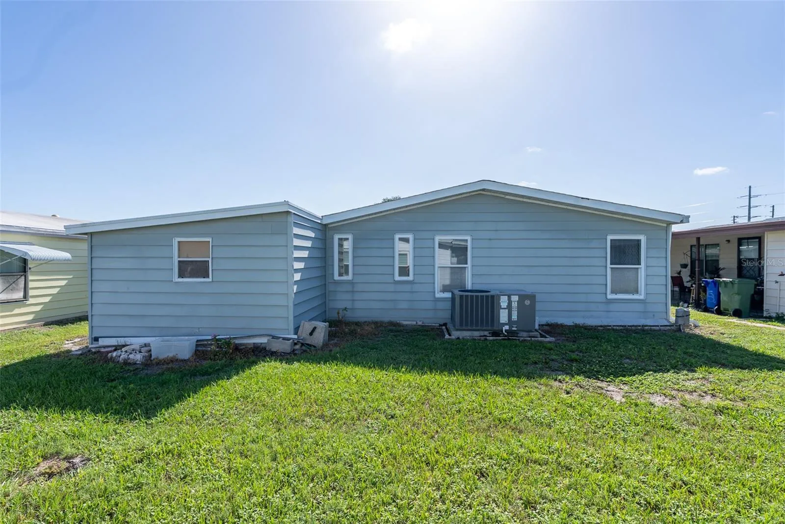 REAR OF HOME