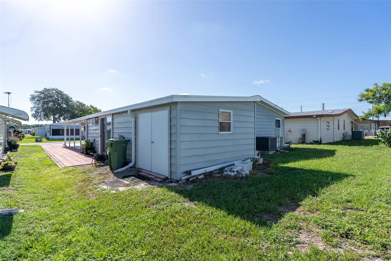 REAR OF HOME