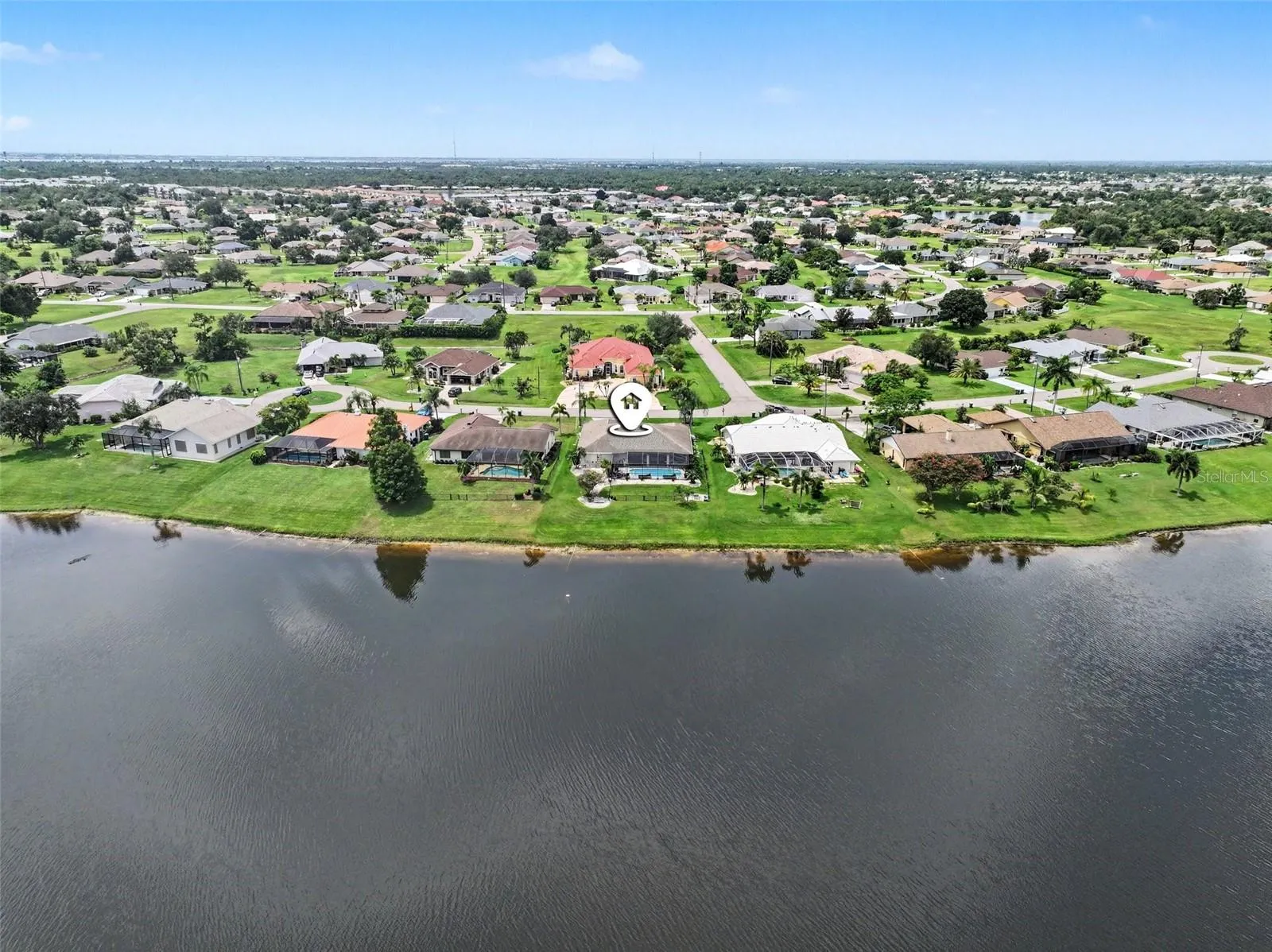 Rear View from lake