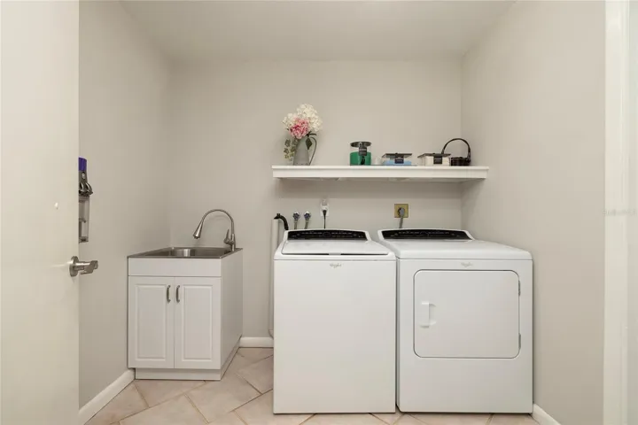 Spacious Laundry off kitchen