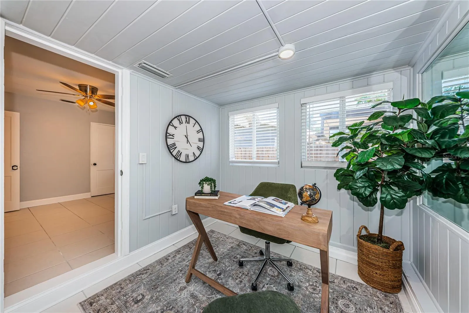 Office Next to Second Master Bedroom