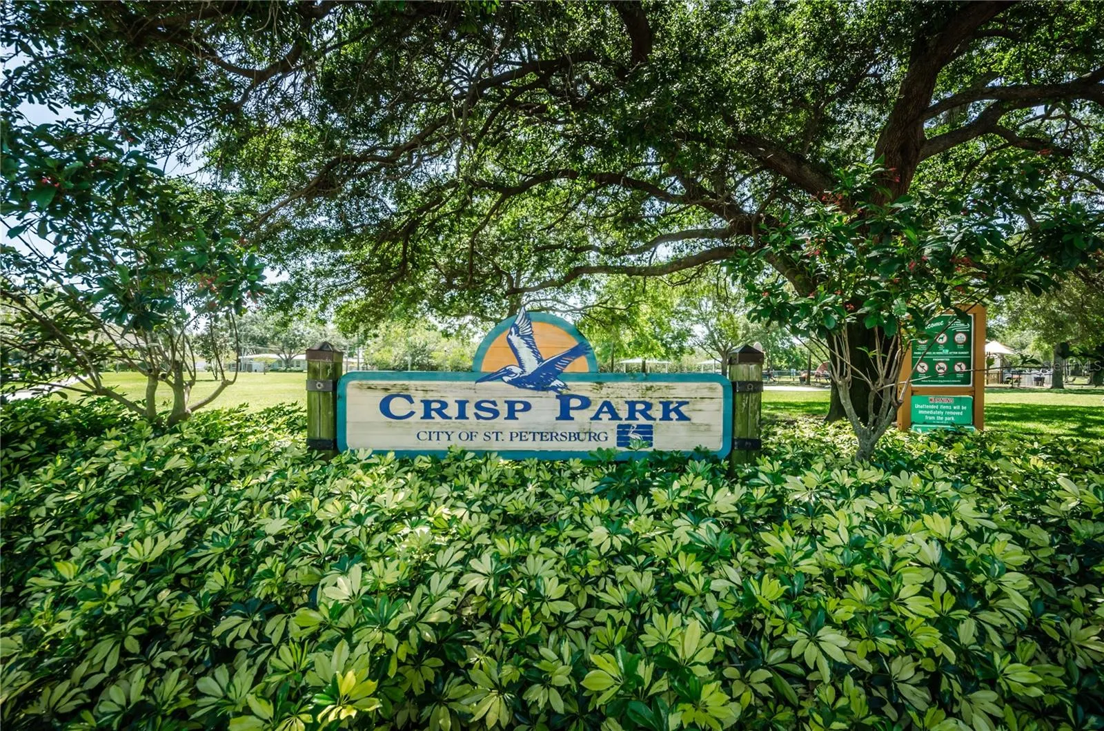 Crisp Park, Playground, Boat Launch, Restrooms