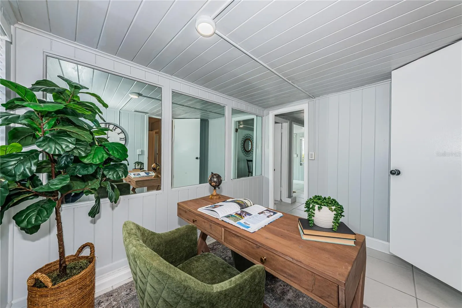 Office Next to Second Master Bedroom