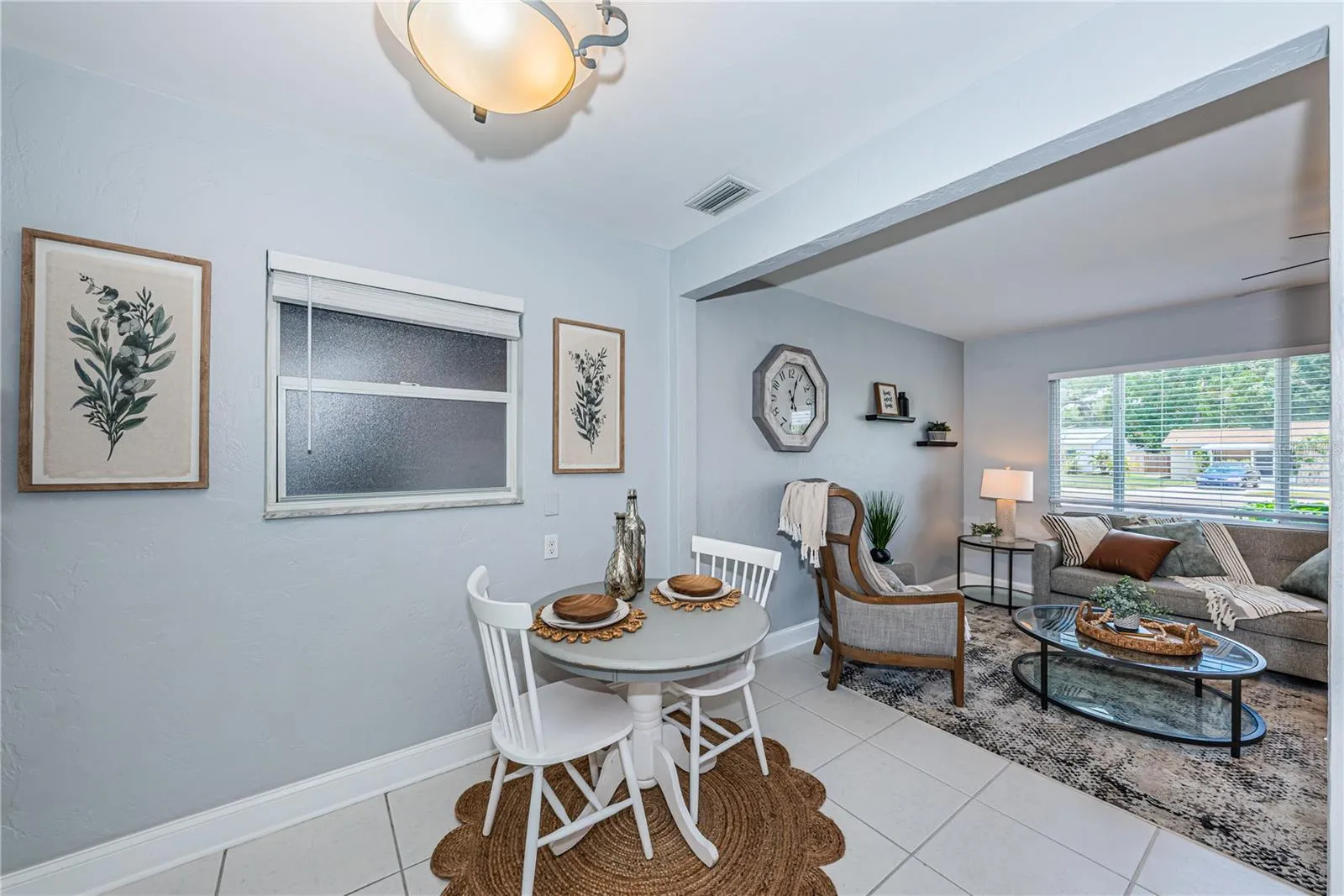 Eat-in Kitchen off the Living Room