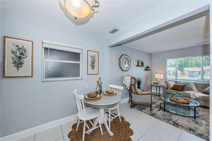 Eat-in Kitchen off the Living Room