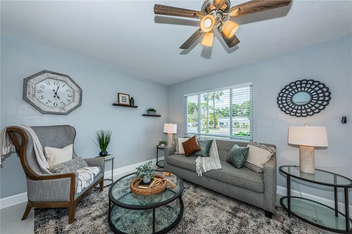 Spacious 17.5’x12.4’ Living Room