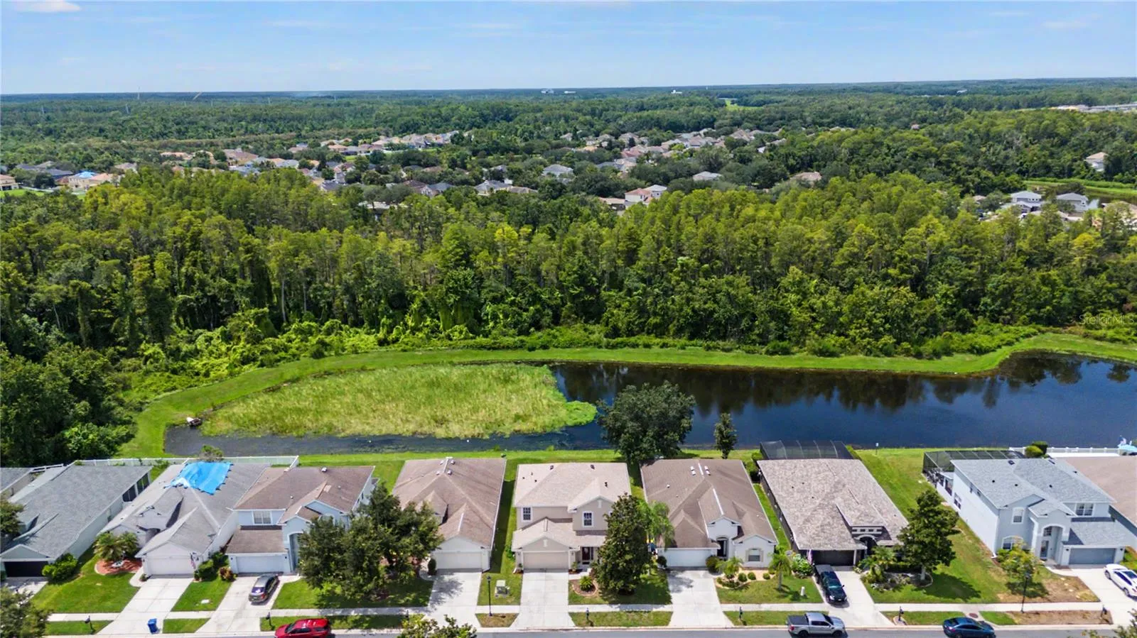 Ariel View - 9837 Jasmine Brook Circle