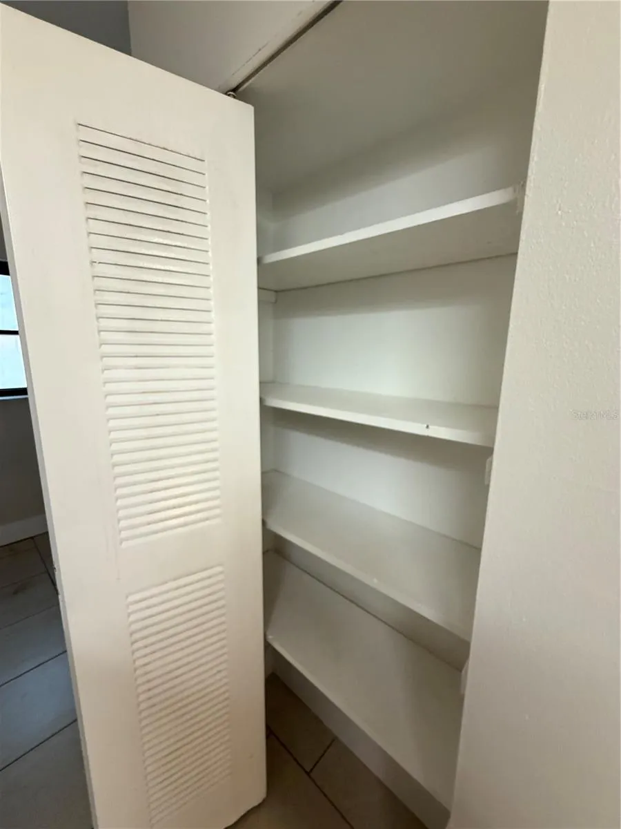 Kitchen Pantry/Storage Closet Interior