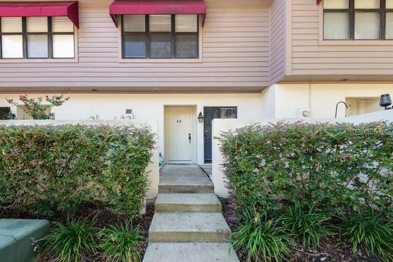 Front steps to front door