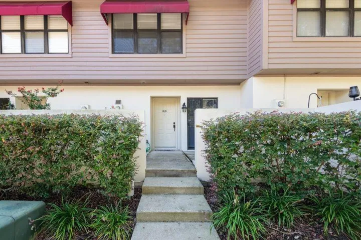 Front steps to front door