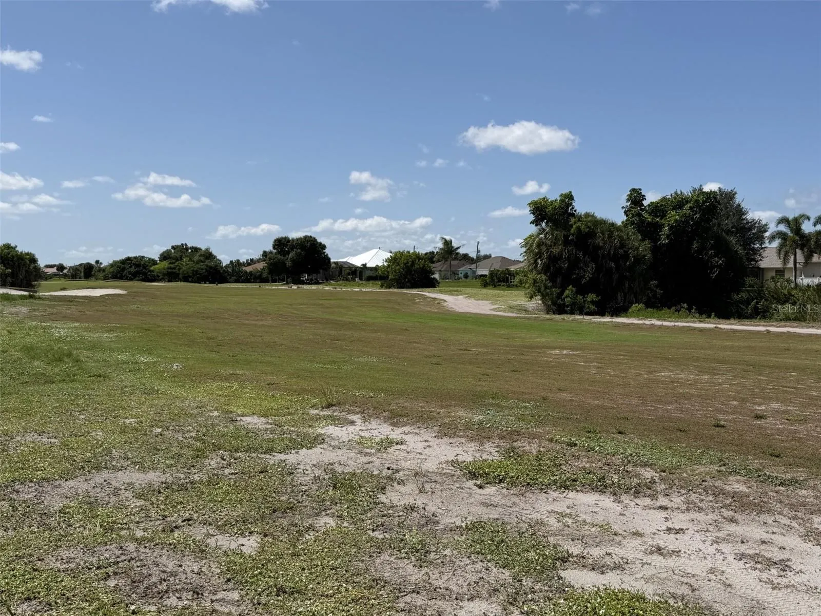 Golf course from the back yard
