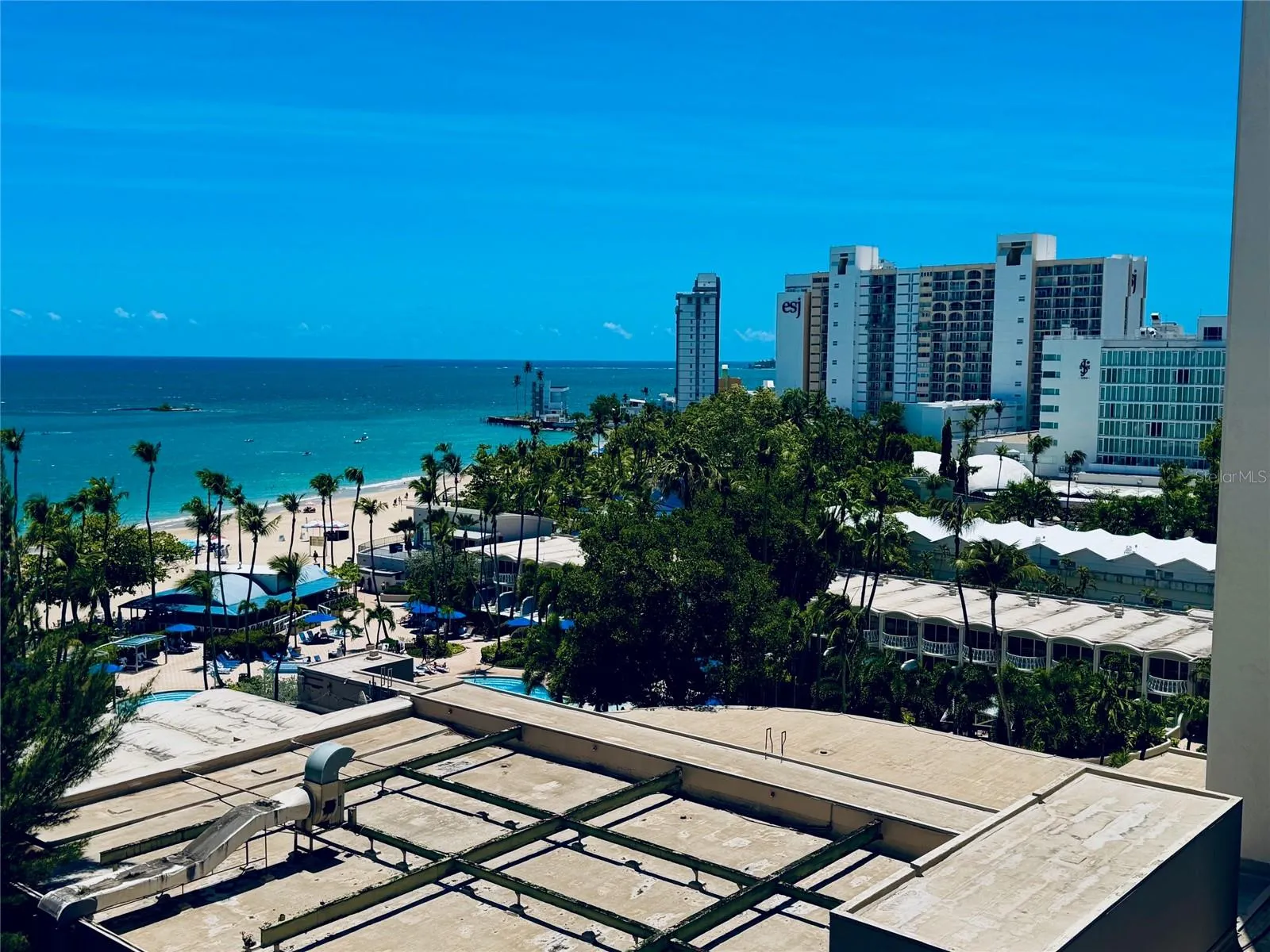 View from balcony
