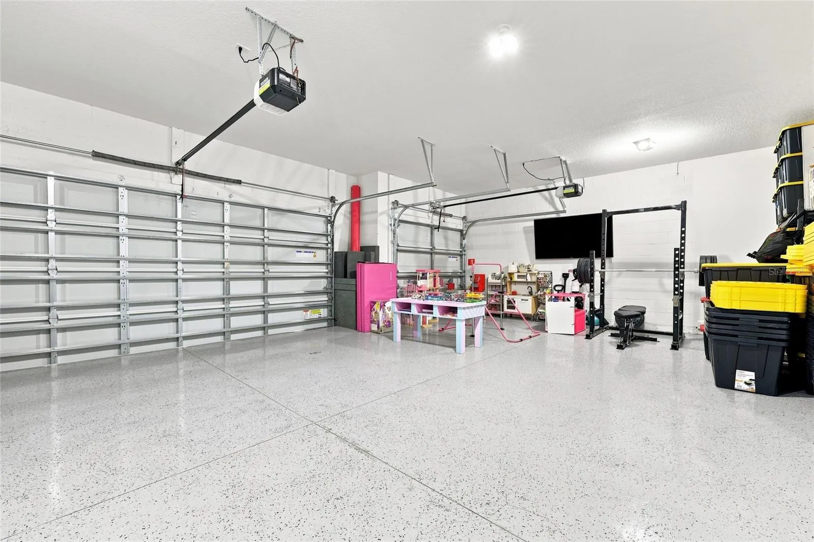 3 Car garage