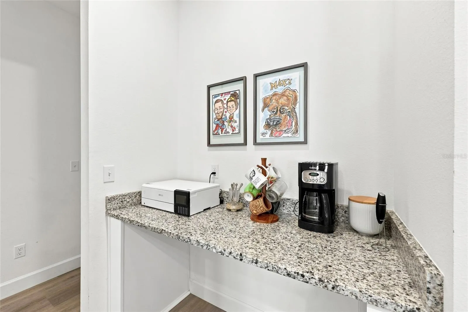 Additional counter space