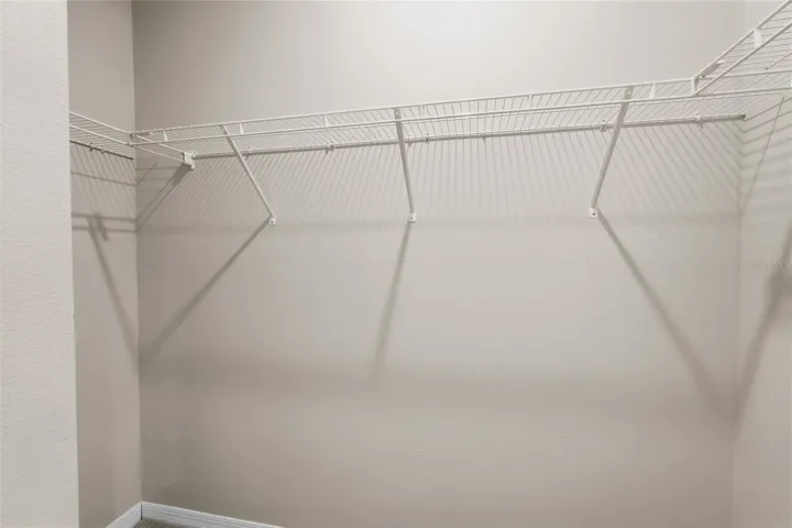 Primary walk-in closet