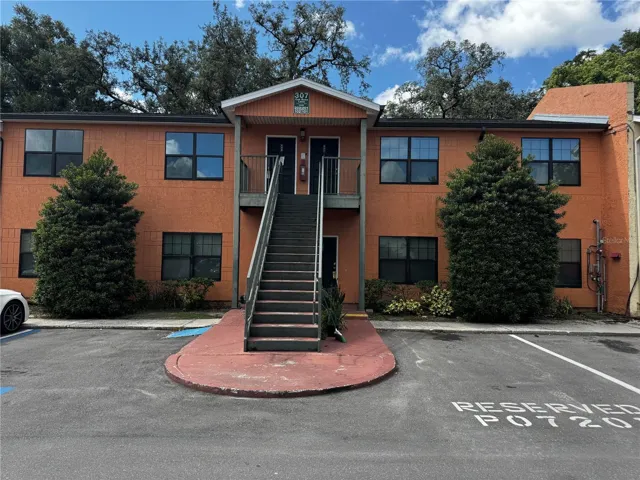 Front steps leading up to Condo