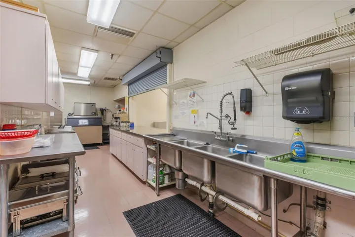Clubhouse kitchen