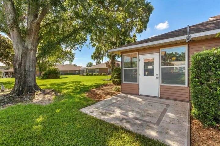 Back patio off Florida Room/Office