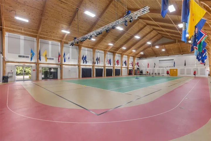 Indoor recreation room and performance hall