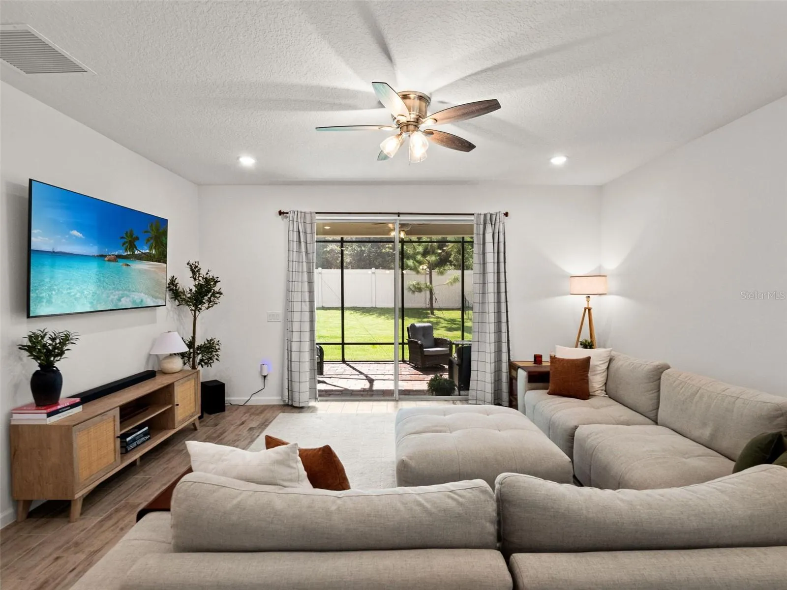 View to living room.