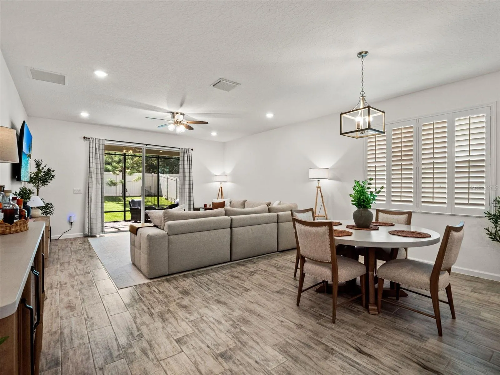 Open concept.