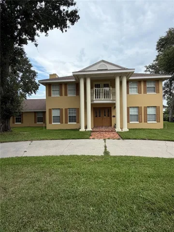 Front exterior view of the property