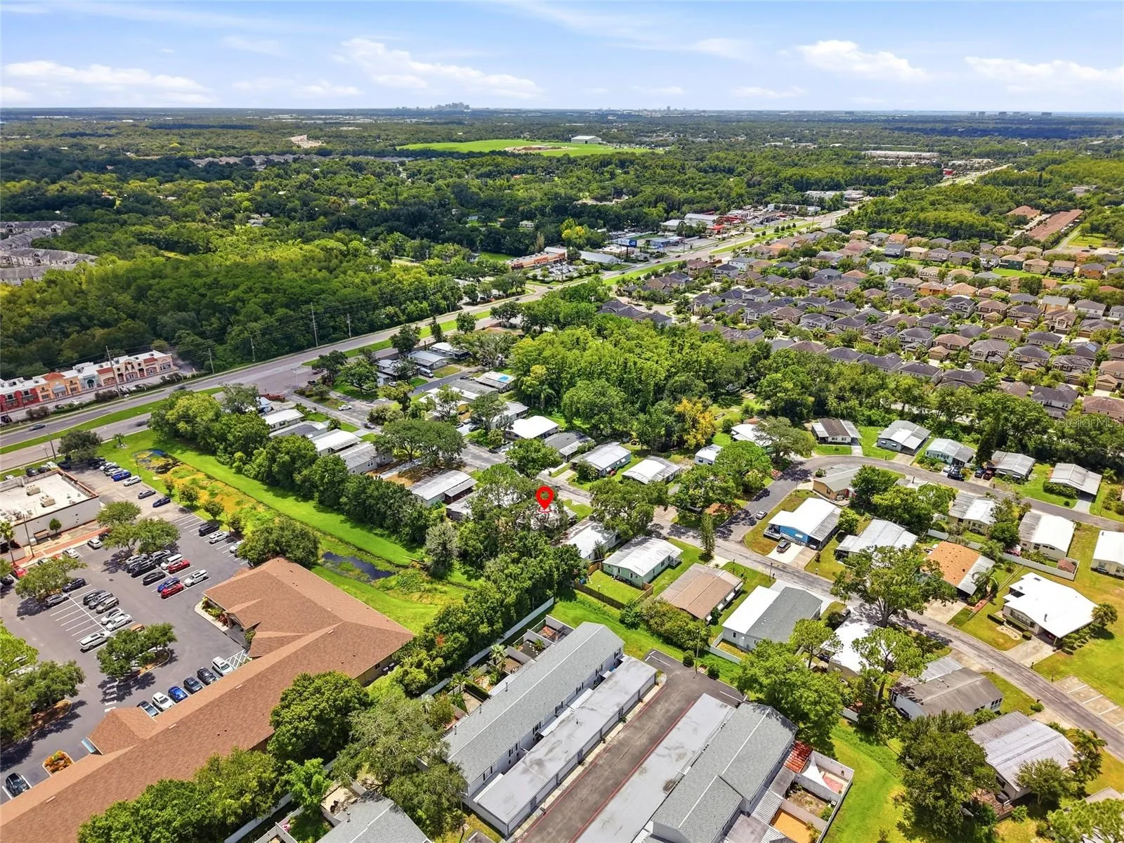 Aerial View of Community