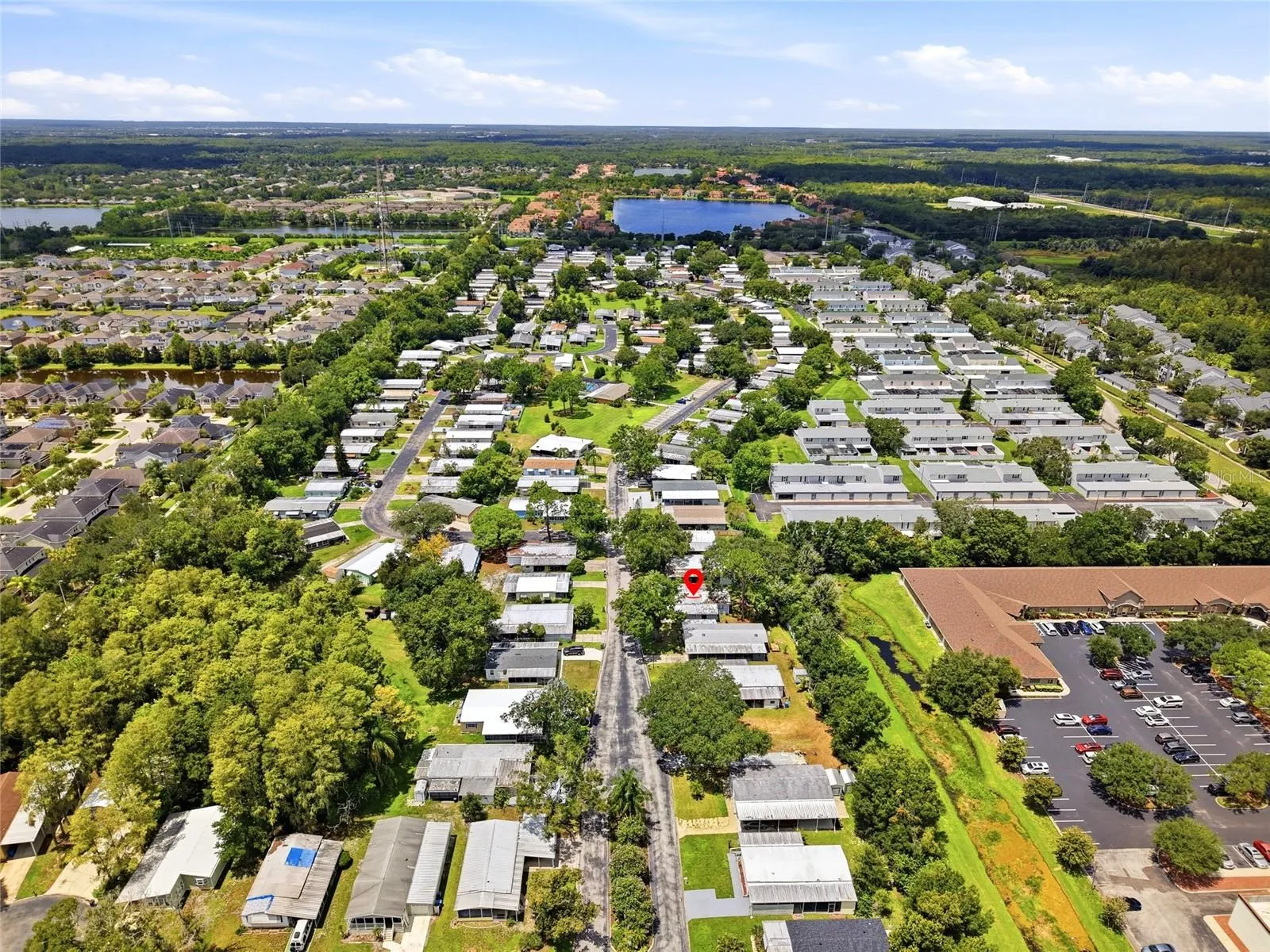 Aerial View of Community