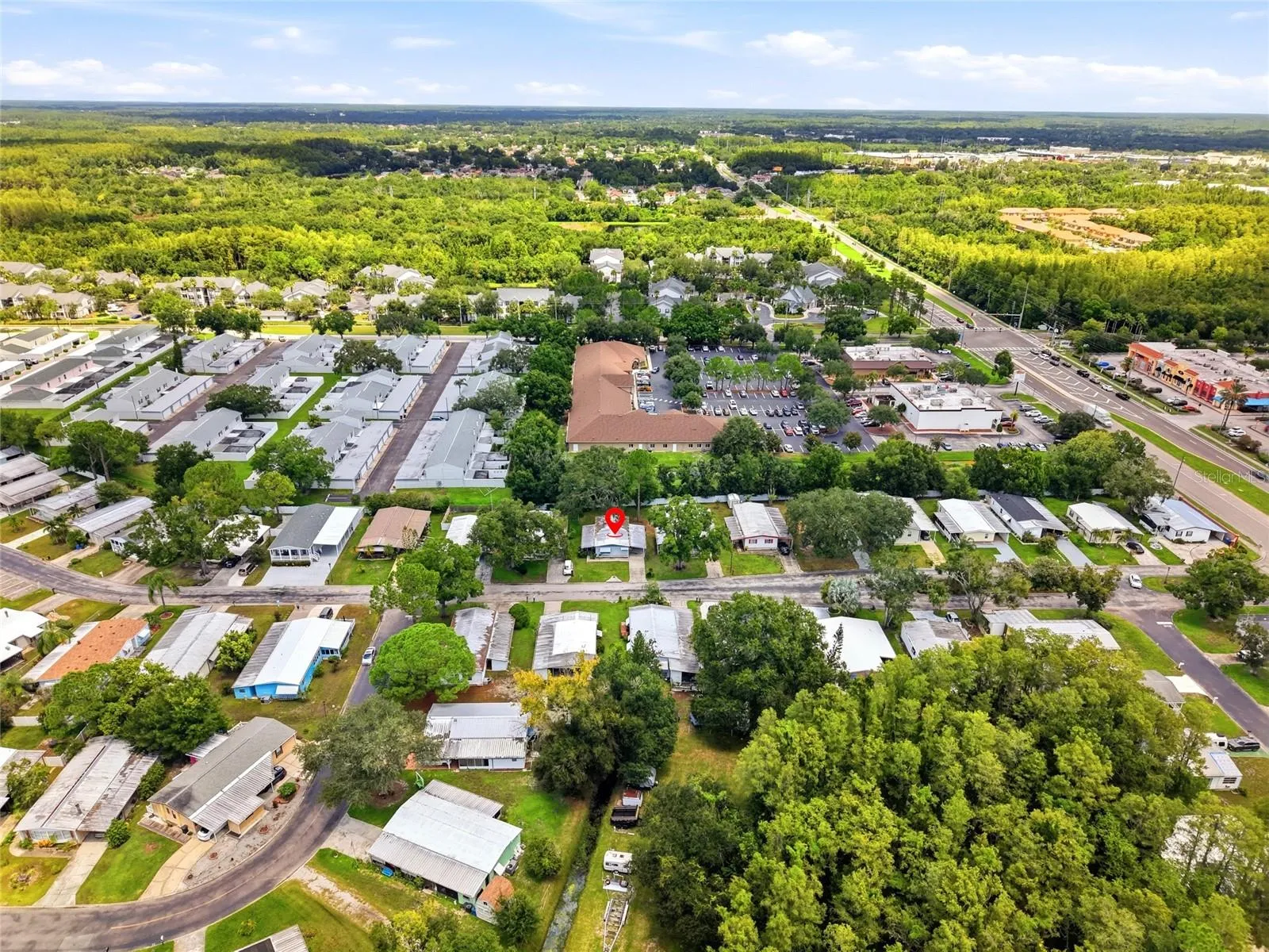 Aerial View of Community