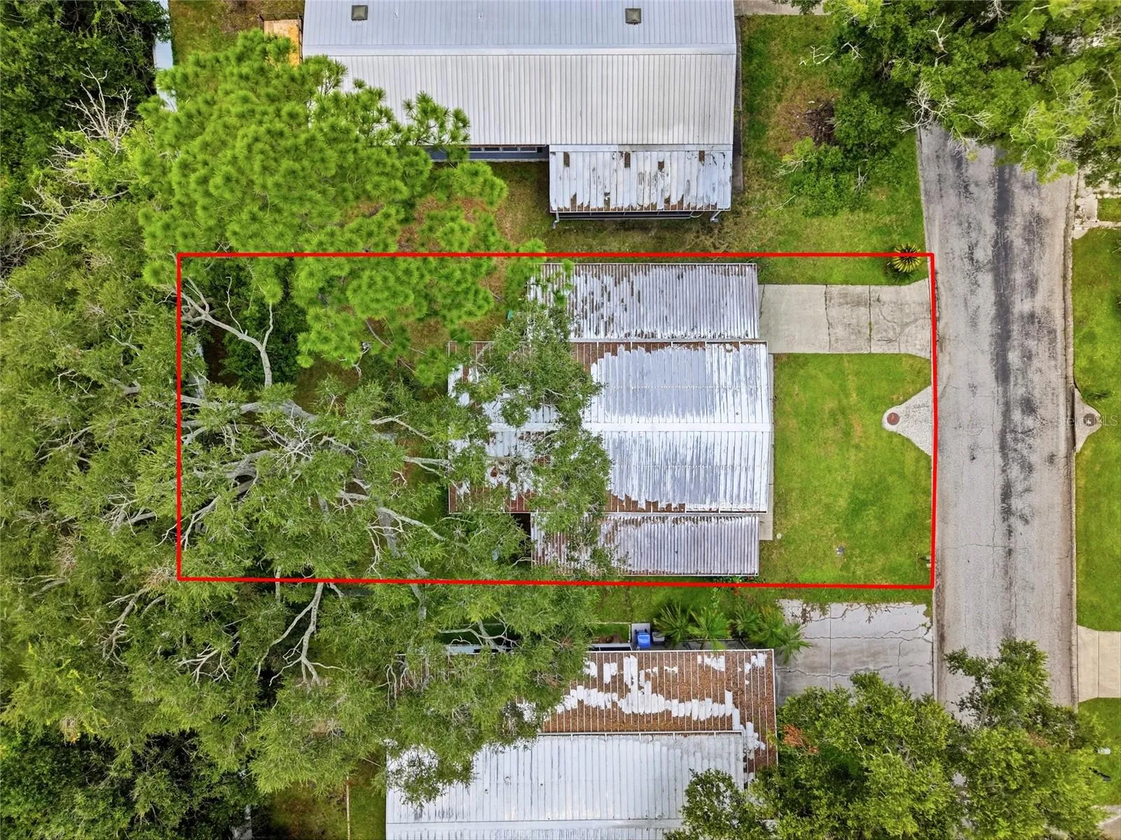 Aerial View of Property