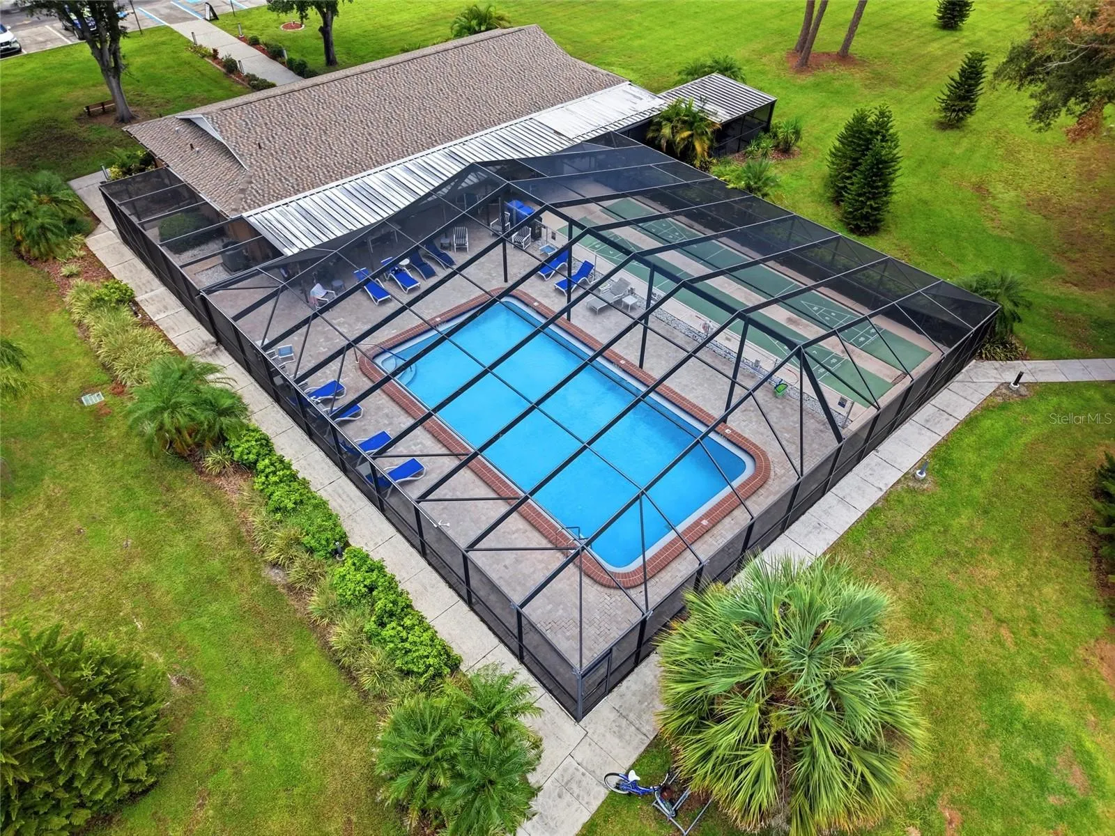 Aerial View of Pool