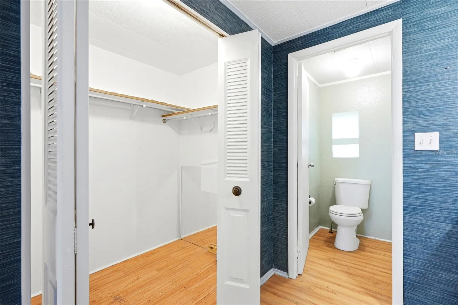 Primary Bathroom & Walkin Closet