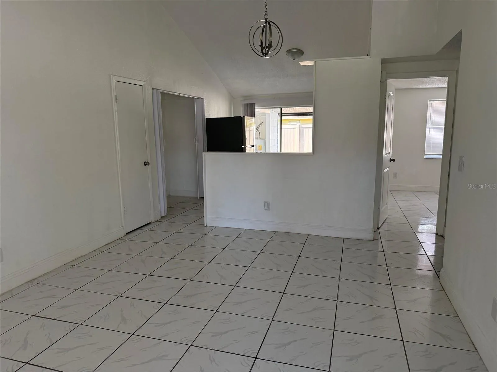 open concept living room