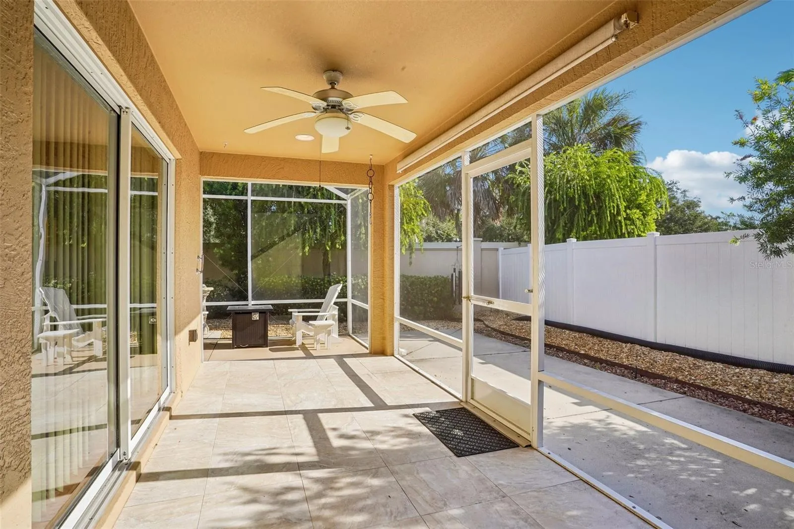 Half of the Enclosed Lanai