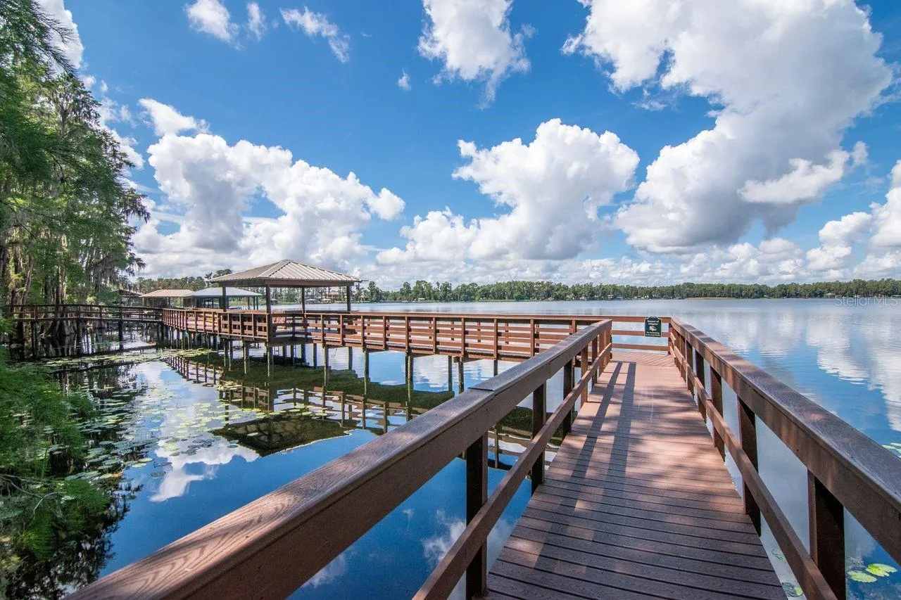 Community Boardwalk over Lake Thomas