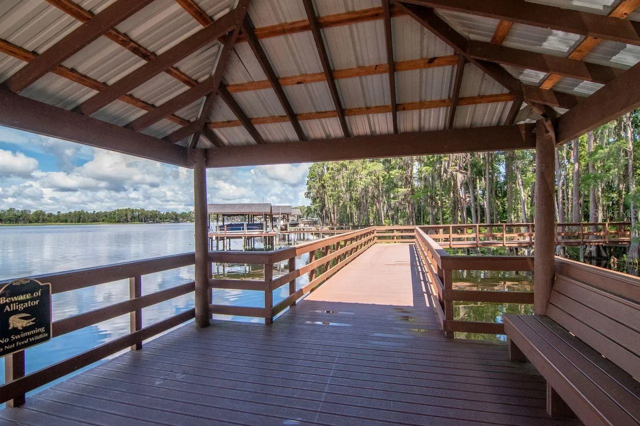 Community Boardwalk over Lake Thomas