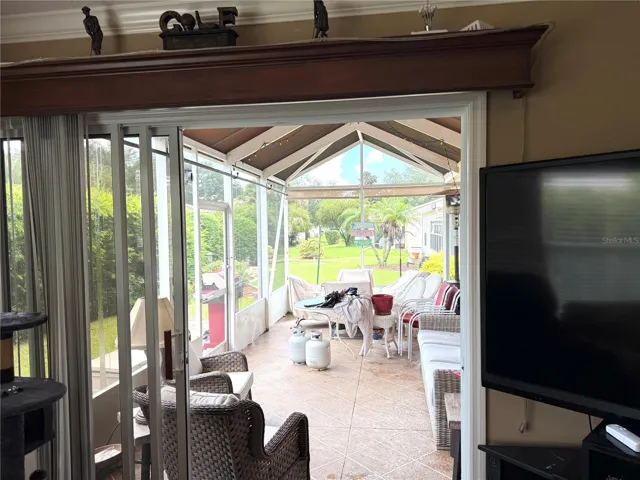Sliders to Covered Patio
