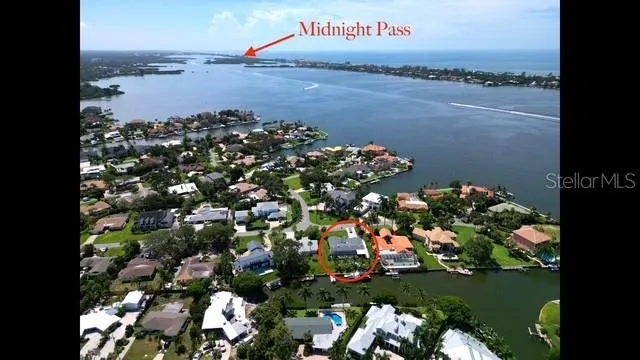 Midnight Pass access to direct gulf waters
