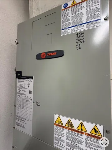 The HVAC is a Trane and was replaced in July 2021.