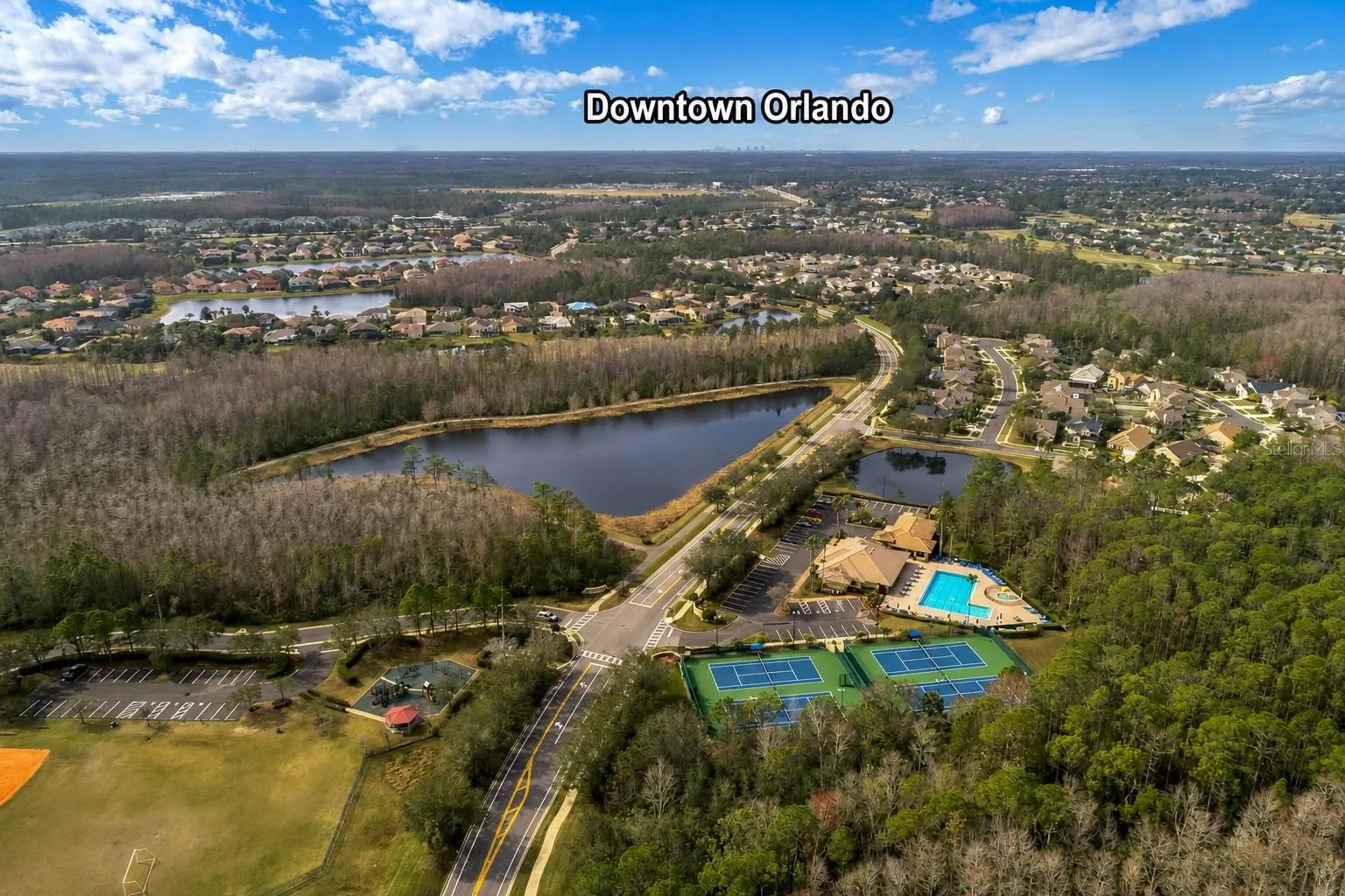 Aerial of Community